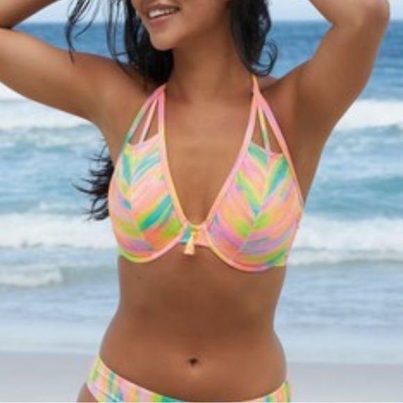 NWT Bravissimo Colorful Bikini Set - Picture 1 of 6